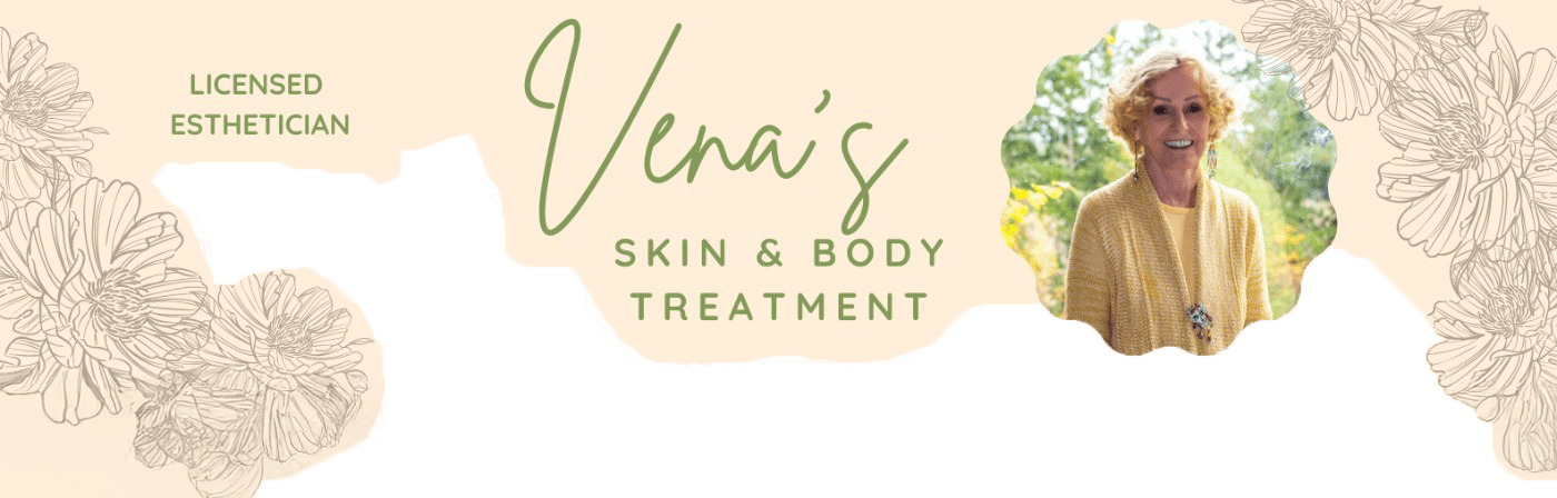 Vena's Skin & Body Treatment Banner